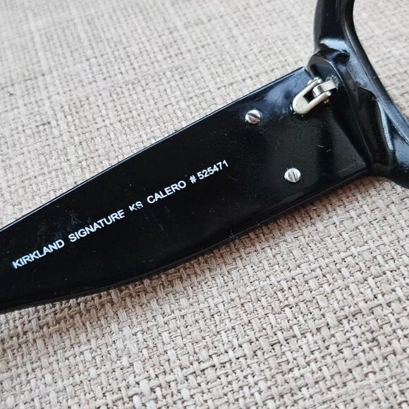 Kirkland Signature Women Eyeglasses Frame Black KS CALERO Glasses 55[]15 135 - Picture 10 of 13